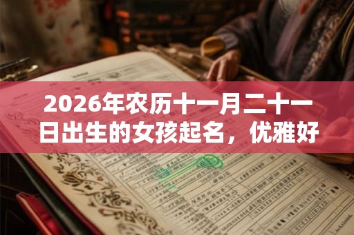 2026年农历十一月二十一日出生的女孩起名,优雅好听的名字推荐 2026年农历十一月二十一日出生的女孩起名,优雅好听的名字推荐