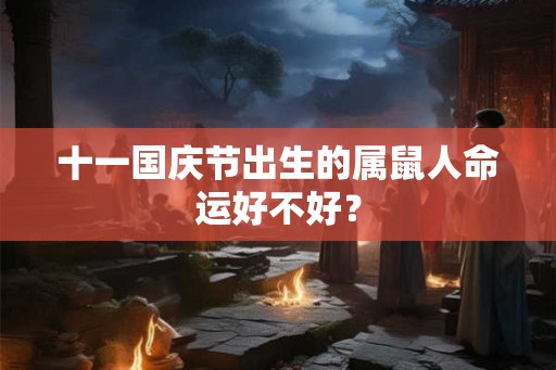 十一国庆节出生的属鼠人命运好不好？