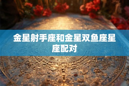 金星射手座和金星双鱼座星座配对