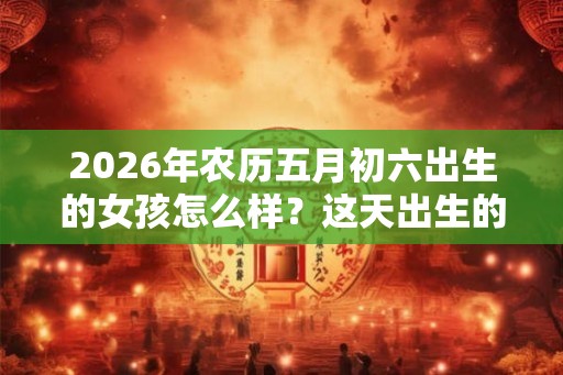 2026年农历五月初六出生的女孩怎么样？这天出生的女孩命运解析
