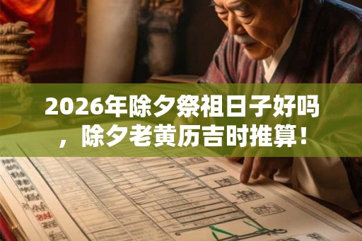2026年除夕祭祖日子好吗，除夕老黄历吉时推算！