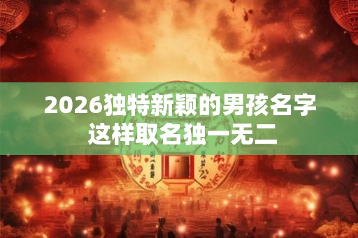 2026独特新颖的男孩名字 这样取名独一无二