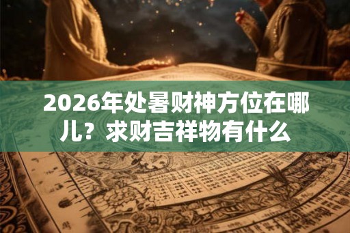 2026年处暑财神方位在哪儿?求财吉祥物有什么 2026年处暑财神方位在哪儿?求财吉祥物有什么