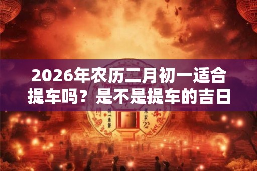 2026年农历二月初一适合提车吗？是不是提车的吉日？