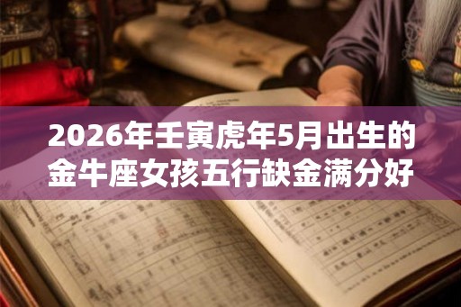 2026年壬寅虎年5月出生的金牛座女孩五行缺金满分好听名字