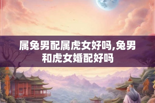 属兔男配属虎女好吗,兔男和虎女婚配好吗 属兔男配属虎女好吗,兔男和虎女婚配好吗
