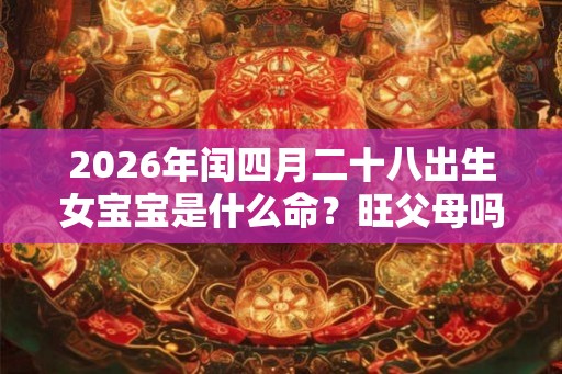 2026年闰四月二十八出生女宝宝是什么命？旺父母吗？