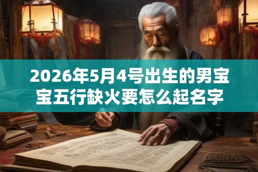 2026年5月4号出生的男宝宝五行缺火要怎么起名字