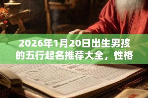 2026年1月20日出生男孩的五行起名推荐大全，性格好不好？
