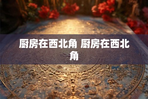 厨房在西北角 厨房在西北角