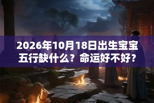 2026年10月18日出生宝宝五行缺什么？命运好不好？
