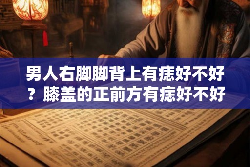 男人右脚脚背上有痣好不好？膝盖的正前方有痣好不好？