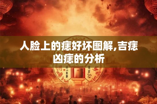 人脸上的痣好坏图解,吉痣凶痣的分析 人脸上的痣好坏图解,吉痣凶痣的分析
