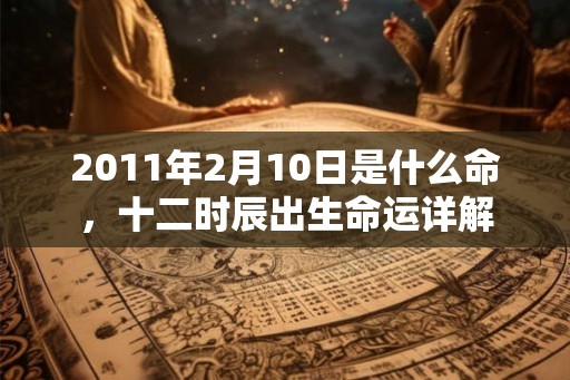 2011年2月10日是什么命，十二时辰出生命运详解