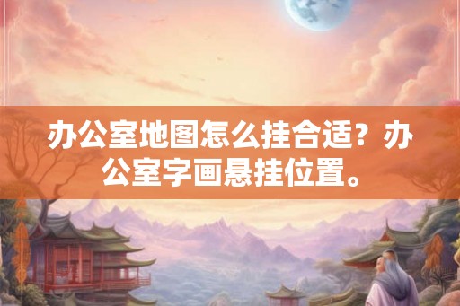 办公室地图怎么挂合适？办公室字画悬挂位置。