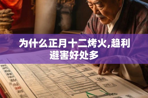 为什么正月十二烤火,趋利避害好处多
