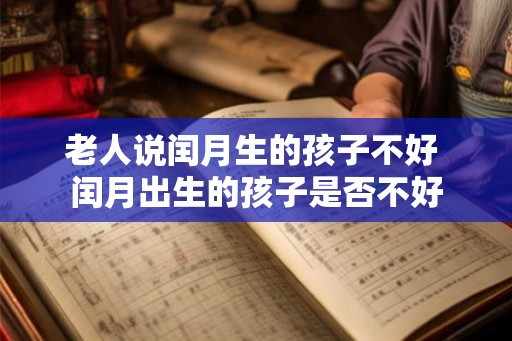 老人说闰月生的孩子不好 闰月出生的孩子是否不好 老人说闰月生的孩子不好 闰月出生的孩子是否不好