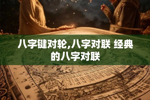 八字键对轮,八字对联 经典的八字对联 八字键对轮,八字对联 经典的八字对联