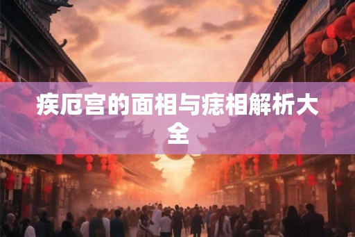 疾厄宫的面相与痣相解析大全