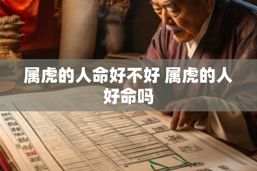 属虎的人命好不好 属虎的人好命吗