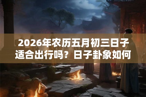 2026年农历五月初三日子适合出行吗？日子卦象如何？