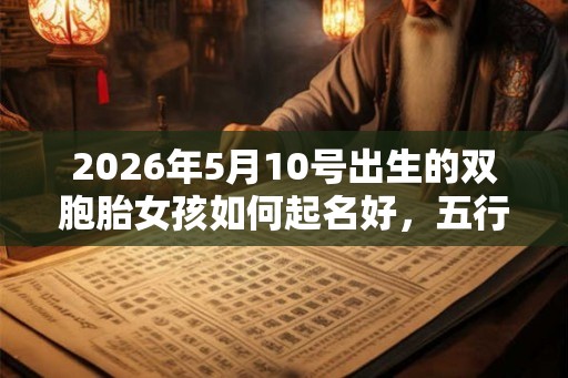 2026年5月10号出生的双胞胎女孩如何起名好，五行属什么？