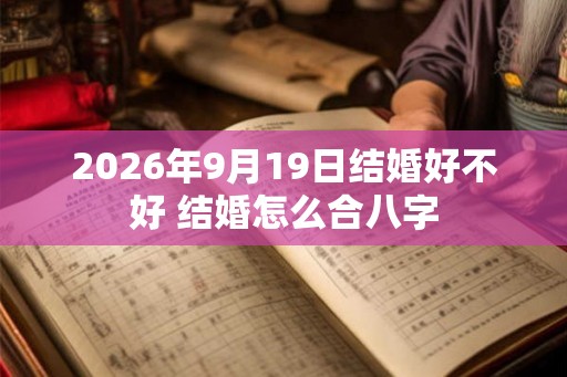 2026年9月19日结婚好不好 结婚怎么合八字 2026年9月19日结婚好不好 结婚怎么合八字