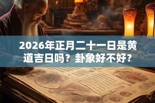 2026年正月二十一日是黄道吉日吗？卦象好不好？