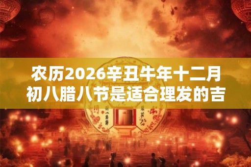 农历2026辛丑牛年十二月初八腊八节是适合理发的吉日吗？