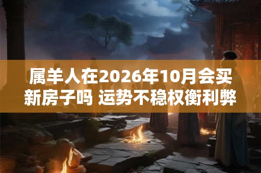 属羊人在2026年10月会买新房子吗 运势不稳权衡利弊