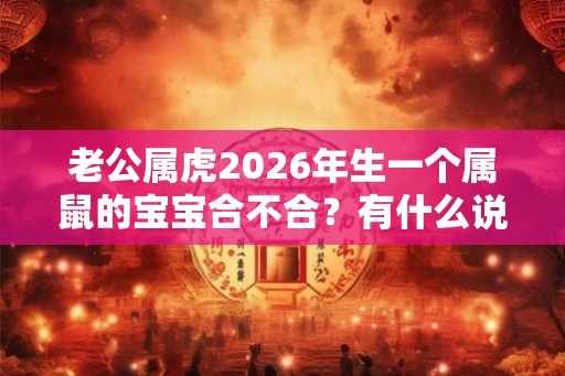老公属虎2026年生一个属鼠的宝宝合不合？有什么说法？