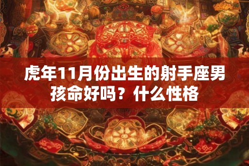 虎年11月份出生的射手座男孩命好吗？什么性格