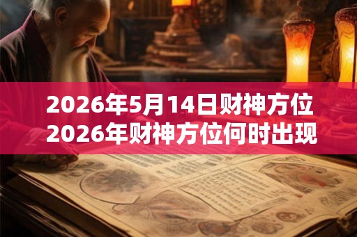 2026年5月14日财神方位 2026年财神方位何时出现