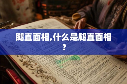 腿直面相,什么是腿直面相？