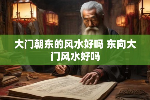 大门朝东的风水好吗 东向大门风水好吗 大门朝东的风水好吗 东向大门风水好吗