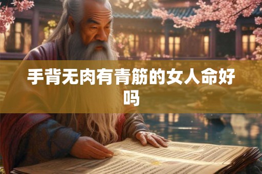 手背无肉有青筋的女人命好吗