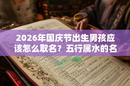 2026年国庆节出生男孩应该怎么取名？五行属水的名字怎么取？