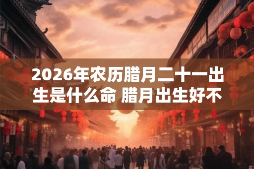 2026年农历腊月二十一出生是什么命 腊月出生好不好