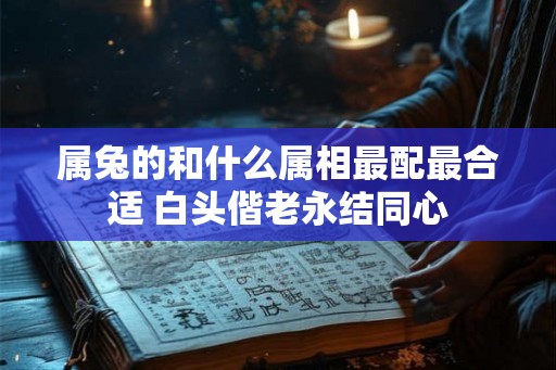 属兔的和什么属相最配最合适 白头偕老永结同心