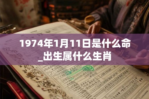 1974年1月11日是什么命_出生属什么生肖