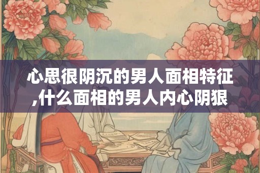 心思很阴沉的男人面相特征,什么面相的男人内心阴狠