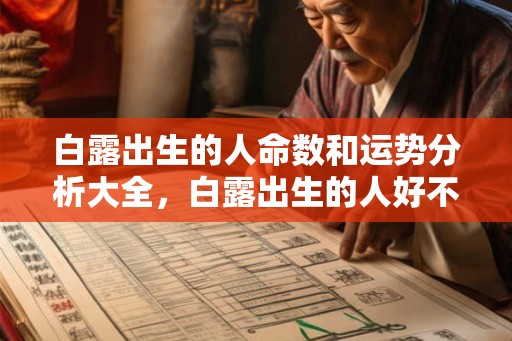 白露出生的人命数和运势分析大全，白露出生的人好不好？
