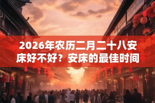 2026年农历二月二十八安床好不好？安床的最佳时间？
