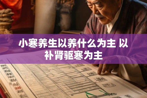 小寒养生以养什么为主 以补肾驱寒为主