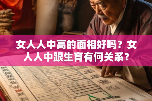 女人人中高的面相好吗？女人人中跟生育有何关系？