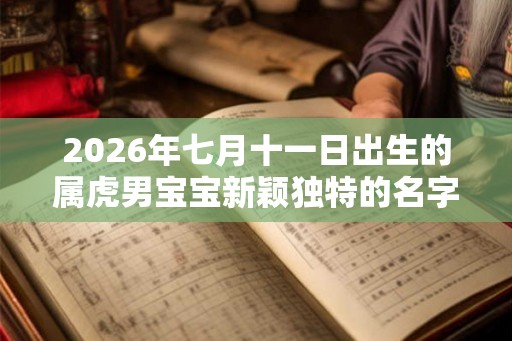 2026年七月十一日出生的属虎男宝宝新颖独特的名字大全集
