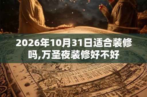 2026年10月31日适合装修吗,万圣夜装修好不好 2026年10月31日适合装修吗,万圣夜装修好不好