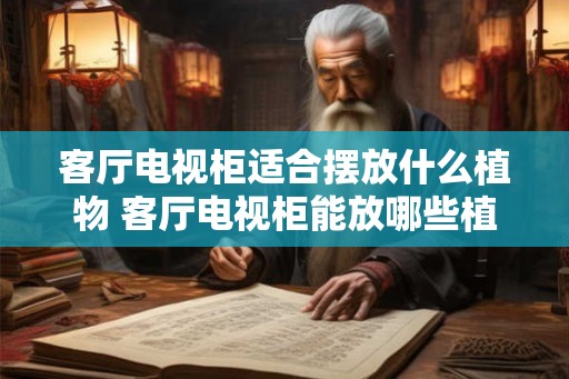 客厅电视柜适合摆放什么植物 客厅电视柜能放哪些植物 客厅电视柜适合摆放什么植物 客厅电视柜能放哪些植物