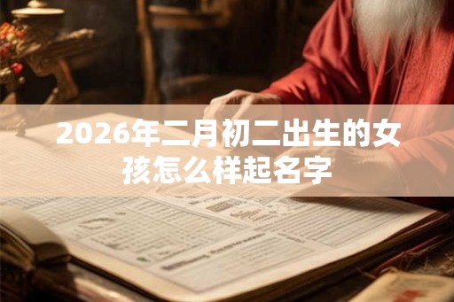 2026年二月初二出生的女孩怎么样起名字