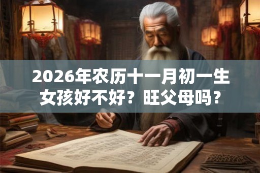 2026年农历十一月初一生女孩好不好？旺父母吗？